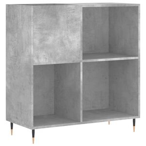 vidaXL Plattenschrank Betongrau 84,5x38x89 cm Holzwerkstoff