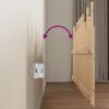 vidaXL Wand-Kopfteil 204x3x80 cm Massivholz Kiefer