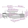 vidaXL Gartensofa-set mit Kissen 8 pcs Schwarz Poly Rattan