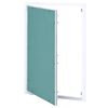 vidaXL Revisionsklappe mit Aluminium-Rahmen und GK-Einlage 300x600 mm