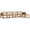 vidaXL Outdoor-Sofagarnitur 5 stk. Natur Massivholz Akazie
