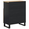 vidaXL Sideboard mit 2 T&uuml;ren 60x33x75 cm Massivholz Mango