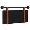 vidaXL H&auml;ngevorderseite Uni Dunkelbraun 90 x 55 x 5 cm Antikes PU