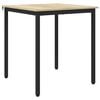 vidaXL Esstische 70 x 70 x 75 cm Holzwerkstoff Sonoma-Eiche