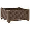 vidaXL Hochbeet 40x40x23 cm Polypropylen