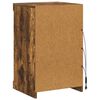 vidaXL Sideboard mit LED-Leuchten R&auml;uchereiche 41x37x67 cm