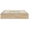 vidaXL Ottoman Bettgestell mit Speicher Sonoma-Eiche 193 x 120 x 25 cm