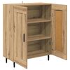 vidaXL Sideboard Artisan-Eiche 69,5 x 34 x 90 cm Verbundholz und Eisen