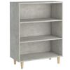 vidaXL Sideboard Betongrau 69,5x32,5x90 cm Holzwerkstoff