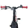 vidaXL Kinderfahrrad 18 Zoll f&uuml;r 5-7 Jahre alt Blau Schwarz
