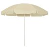 vidaXL Strandschirm Sandgelb 240 cm