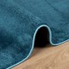 vidaXL Teppich OVIEDO Kurzflor T&uuml;rkis 240x240 cm