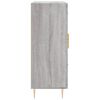 vidaXL Sideboard Grau Sonoma 69,5x34x90 cm Holzwerkstoff