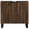 vidaXL Waschbeckenschrank Walnuss 62 x 33 x 58 cm Holzwerkstoff