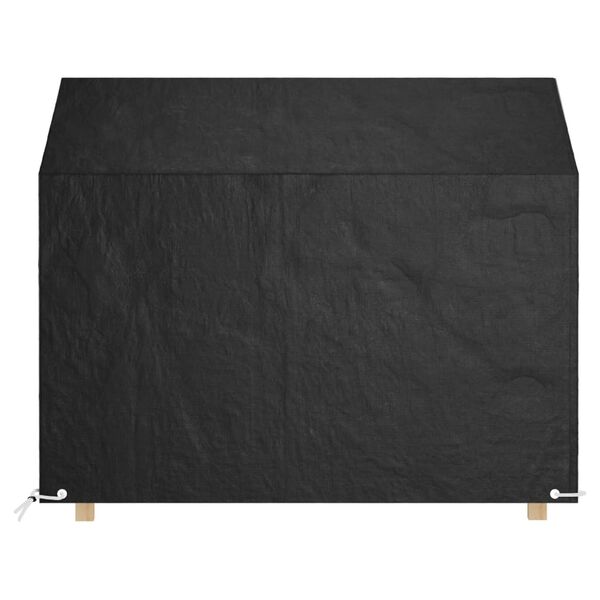 vidaXL Abdeckung f&uuml;r Gartenbank 8 &Ouml;sen 160x70x70/88 cm Polyethylen