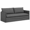vidaXL Sofa 2 pcs Dunkelgrau