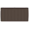 vidaXL Kissenbox Braun 117x45,5x57,5 cm 270 L