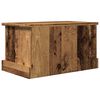 vidaXL Truhe Altholz-Optik 30x50x28 cm Holzwerkstoff