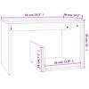 vidaXL Beistelltisch Grau Sonoma 59x36x38 cm Holzwerkstoff
