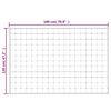 vidaXL Gewichtsdecke Blau 120x180 cm 5 kg Stoff