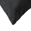 vidaXL Sofakissen 4 Stk. Schwarz 50x50 cm Stoff