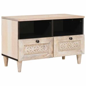 vidaXL TV-Einheiten Wei&szlig; 70 x 33 x 46 cm Holzwerkstoff