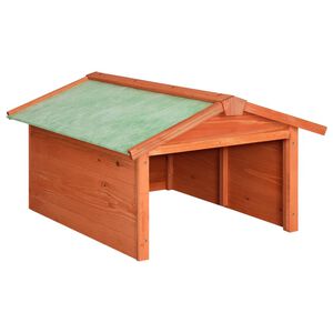 vidaXL Roboter-Rasenm&auml;her Garage 72x87x50 cm Massivholz Tanne