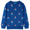 Kinder-Sweatshirt Dunkelblau 116