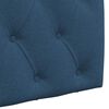 vidaXL H&auml;ngevorderseite Wandmontiert Blau 130 x 55 x 7 cm Stoff