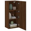 vidaXL TV-Wandschrank Braun Eiche-Optik 40,5x30x90 cm Holzwerkstoff
