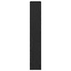 vidaXL B&uuml;cherregal Schwarz Eichen-Optik 72 x 20 x 102,5 cm