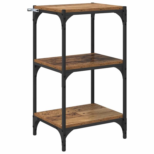 vidaXL B&uuml;cherregal Altholz 40 x 33 x 70,5 cm Holzwerkstoff