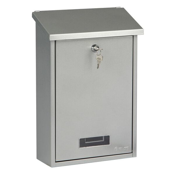 Practo Garden Briefkasten Dublin Silbern