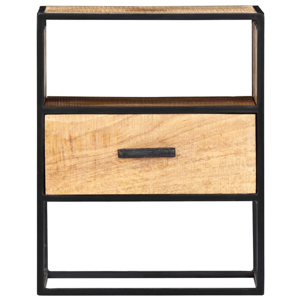 vidaXL Nachttisch 40x30x50 cm Massivholz Mango