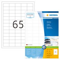HERMA Etiketten PREMIUM Permanent Haftend A4 38,1x21,2 mm 100 Blätter