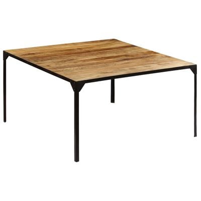 vidaXL Esstisch 140 x 140 x 76 cm Mango-Massivholz