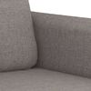 vidaXL 2-Sitzer-Sofa Taupe 140 cm Stoff