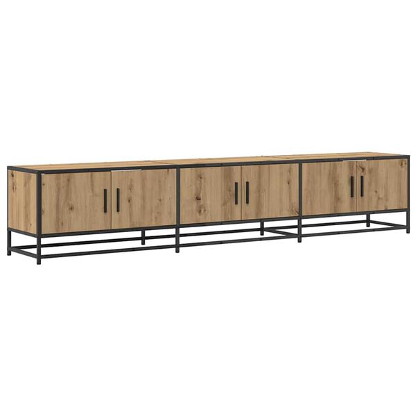 vidaXL TV-Einheiten 2 pcs Artisan-Eiche 210 x 35 x 41 cm Holzwerkstoff