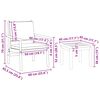 vidaXL Gartensofa-set 6 pcs Braun Massivholz Akazie