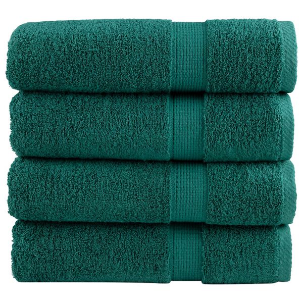 vidaXL Premium-Badet&uuml;cher SOLUND 4 Stk. 100x150 cm 600 g/m&sup2;