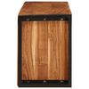 vidaXL Weinregal Braun 100 x 45 x 33 cm Massivholz Akazie