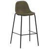 vidaXL 3-tlg. Bar-Set Stoff Braun