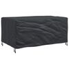 vidaXL M&ouml;belbezug Uni Schwarz 170 x 100 x 70 cm 600D