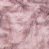 vidaXL Teppich Shaggy Hochflor NAVARRA Altrosa 200x200 cm Polyester