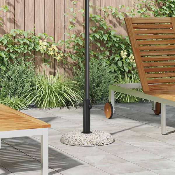 vidaXL Sonnenschirmst&auml;nder Mehrfarbig &Oslash; 45 x 33 cm Beton