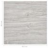 vidaXL Bodenplanken 55 pcs Hellgrau 5,11 m&sup2; PVC
