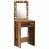 vidaXL Schminktisch Altholz 50 x 41 x 135 cm Holzwerkstoff