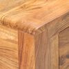 vidaXL Konsolentisch 110x40x76 cm Massivholz mit Honigfarbenem Finish