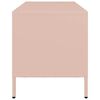 vidaXL TV-Schrank Rosa 101,5x39x43,5 cm Kaltgewalzter Stahl