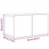vidaXL TV-Schrankset Wandmontiert 8 pcs Altholz Holzwerkstoff